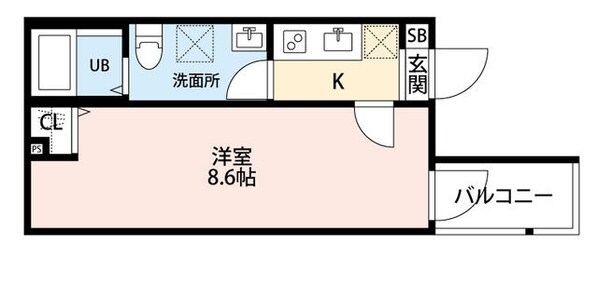 越谷駅 徒歩11分 3階の物件間取画像